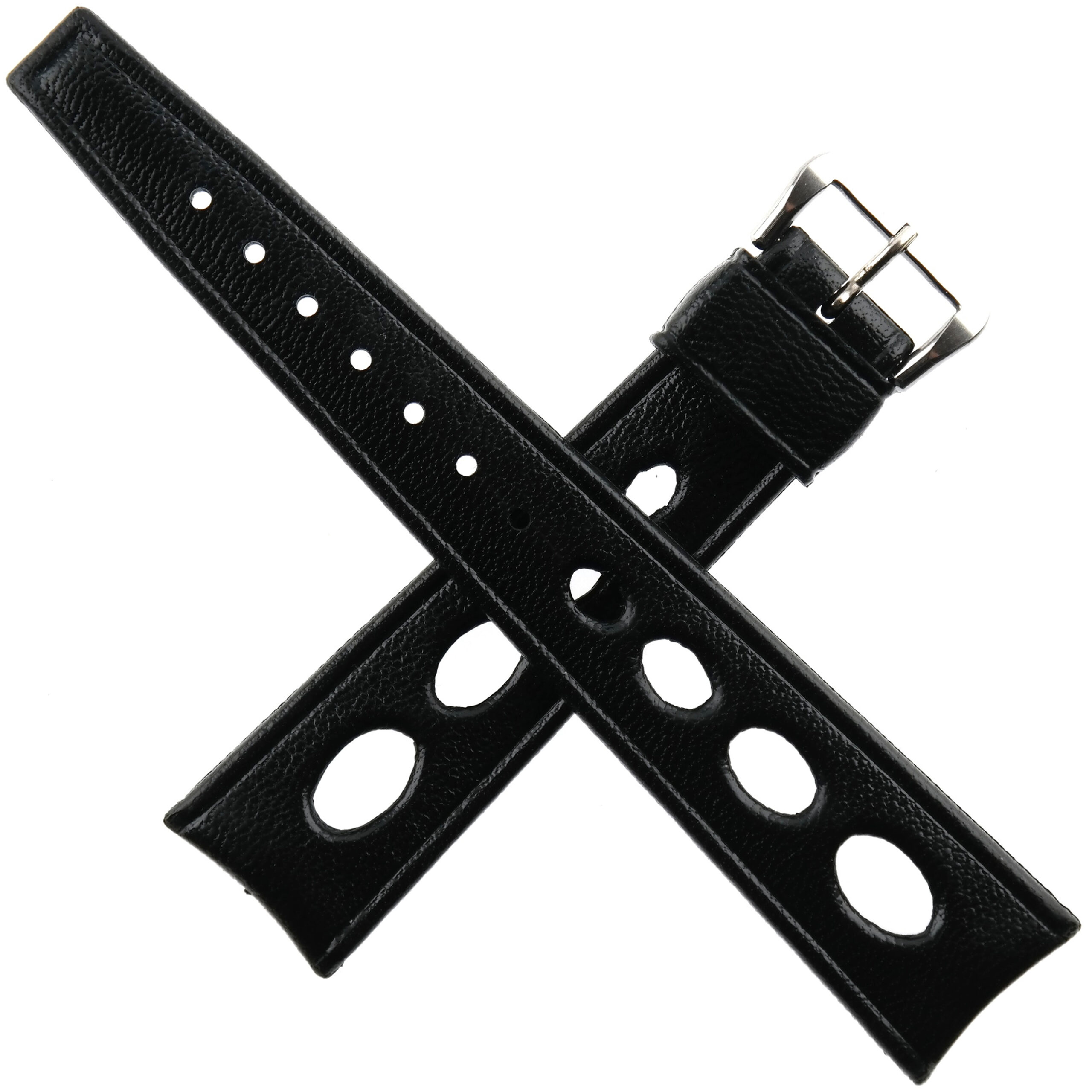 Vintage Watch Strap - Apollo x Fifty Fathoms Aqua-Lung - Rubber - Black