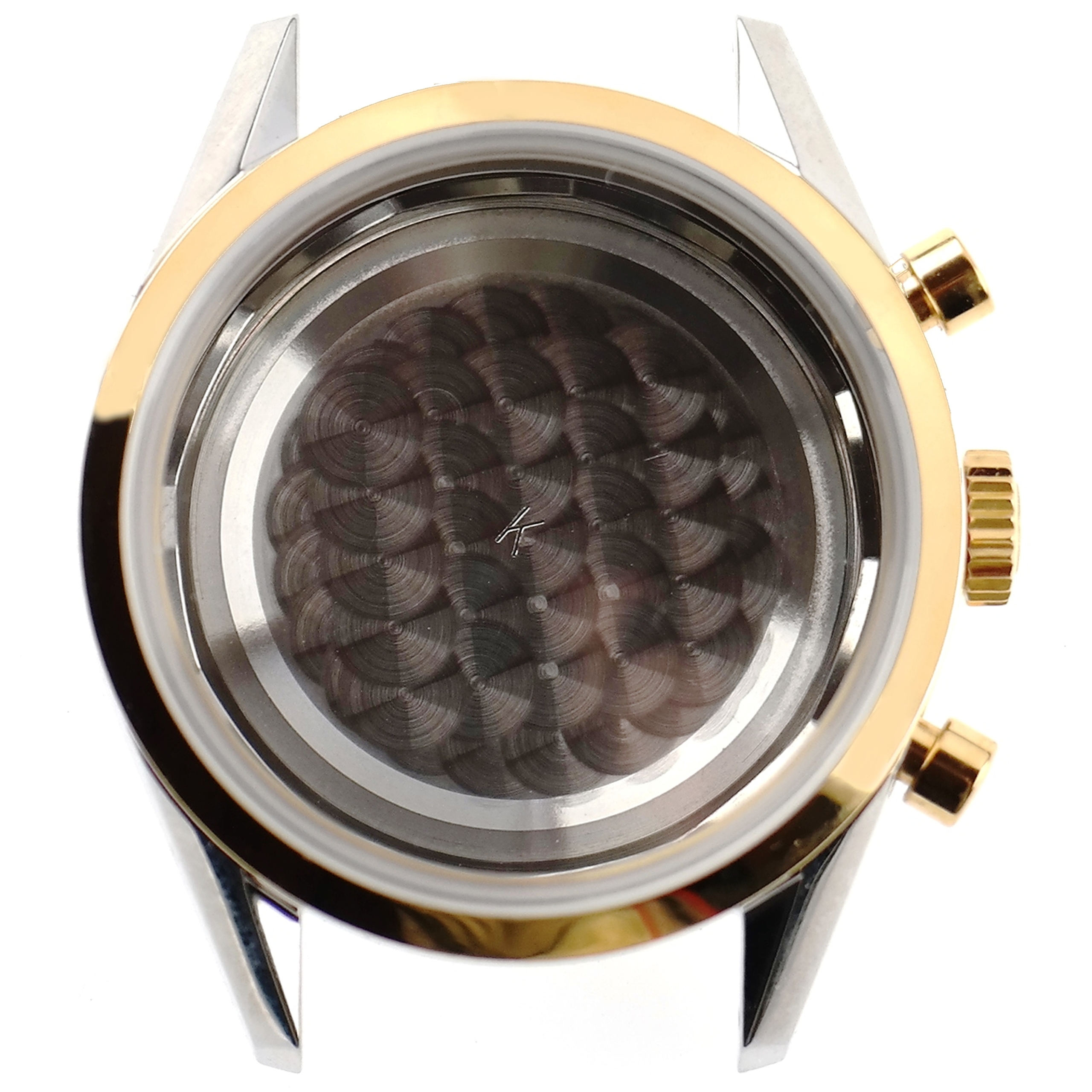 TAG Heuer CARRERA Calibre 17 CV2110 (with Gold Bezel) Watch Case