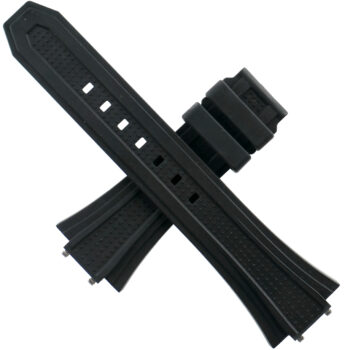 Authentic ZENITH DEFY Skyline - Quick-Change Rubber Watch Strap - Obsidian Black