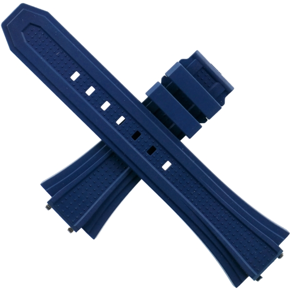 authentic zenith defy quick change rubber watch strap galaxy blue