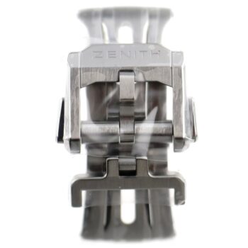 ZENITH Deployant Clasp - Folding Clasp Buckle - 16 mm - Brushed Stainless Steel