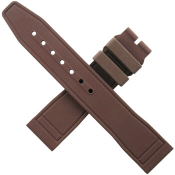 Authentic IWC Rubber Strap - Pilot's Watch EasX-CHANGE - 21-18/110-70 - Brown