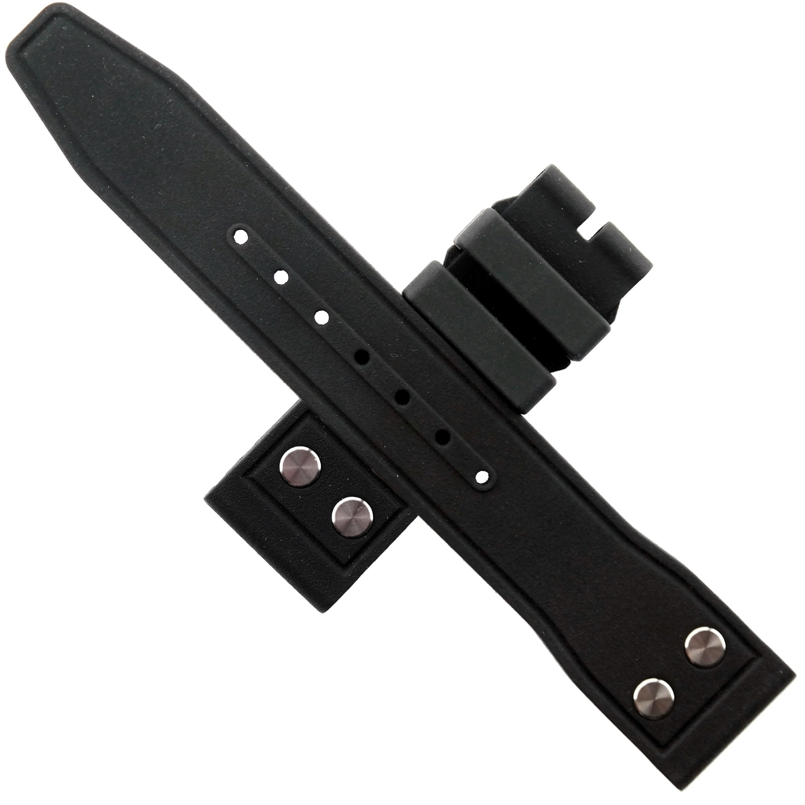 IWC Rubber Strap - Pilot's Watch EasX-CHANGE - 21-18/120-50 - Black