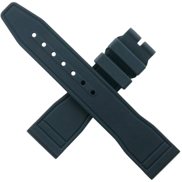 authentic iwc rubber strap pilot's watch easx change 21 18/110 70 blue