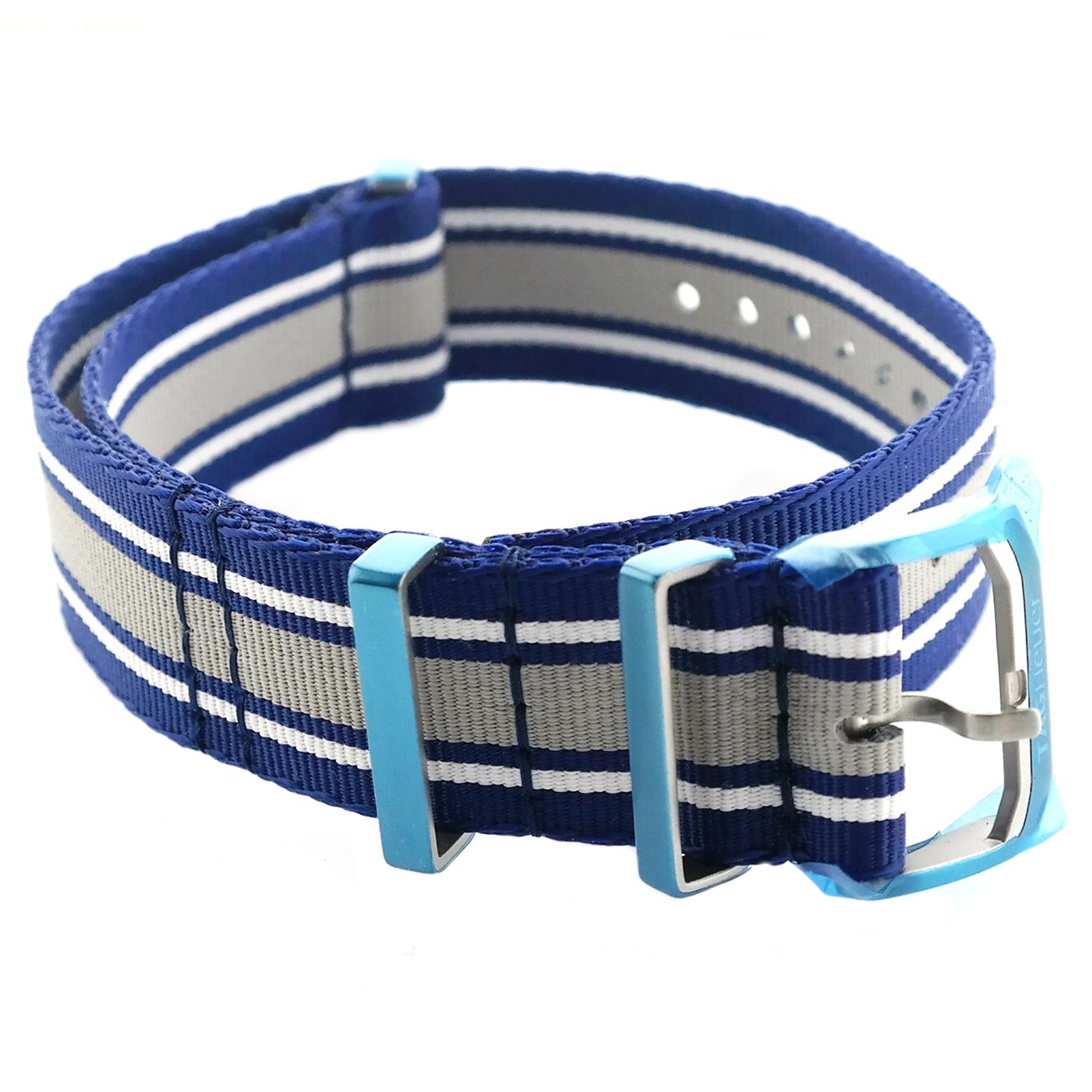 TAG HEUER Formula 1 Blue With Gray Fabric Strap - 21.5 mm