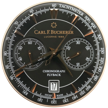 CARL F. BUCHERER Manero Flyback Chronograph (black dial) - Watch Movement Kit