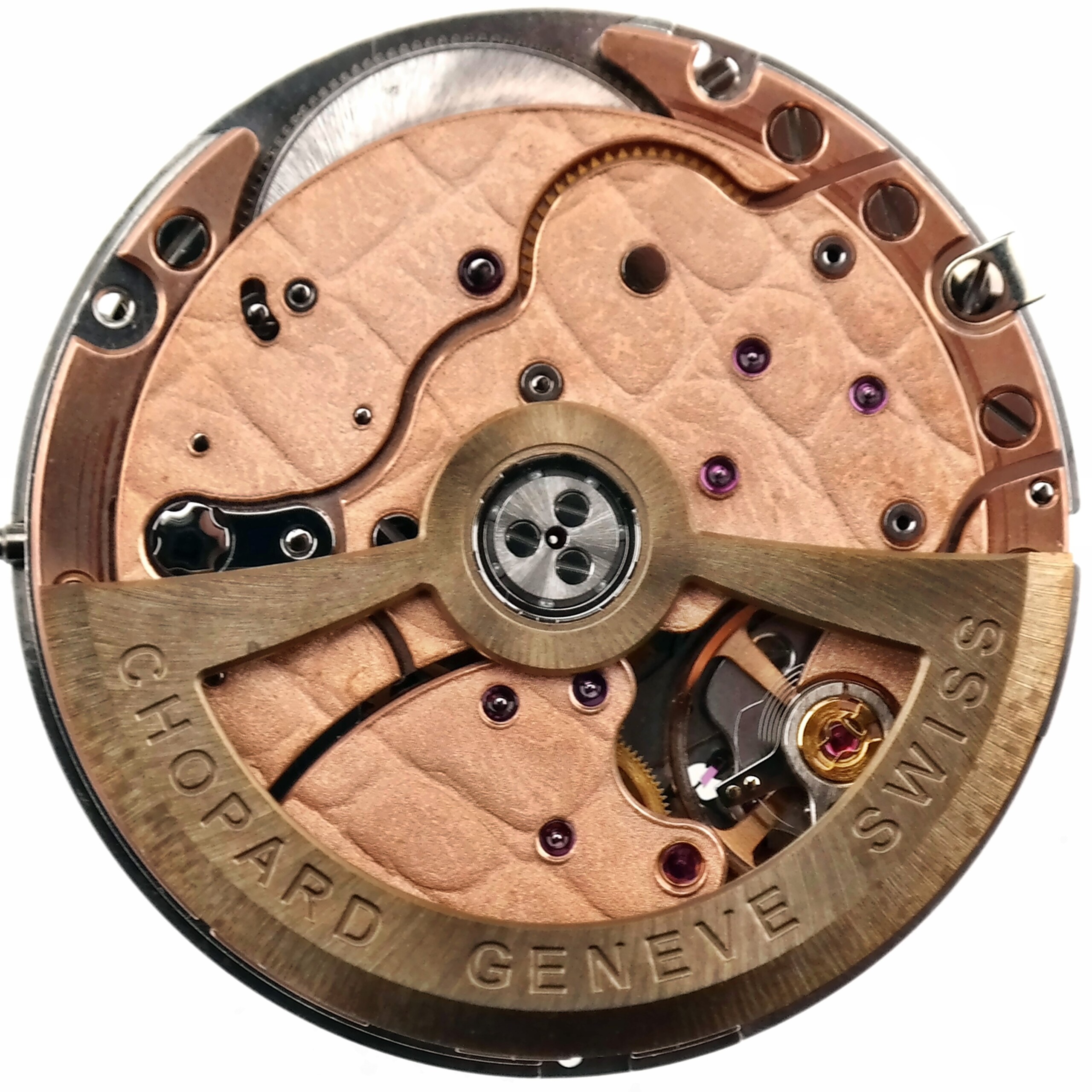 CHOPARD Automatic Chronometer Movement Salmon Leather Bridges