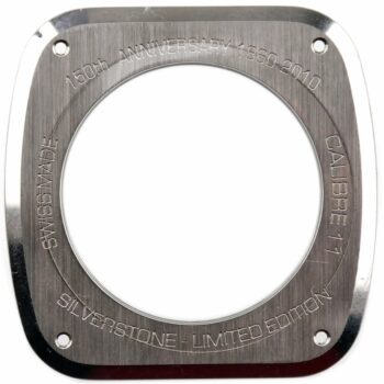 TAG Heuer Silverstone Calibre 11 Limited Edition Watch Case-back