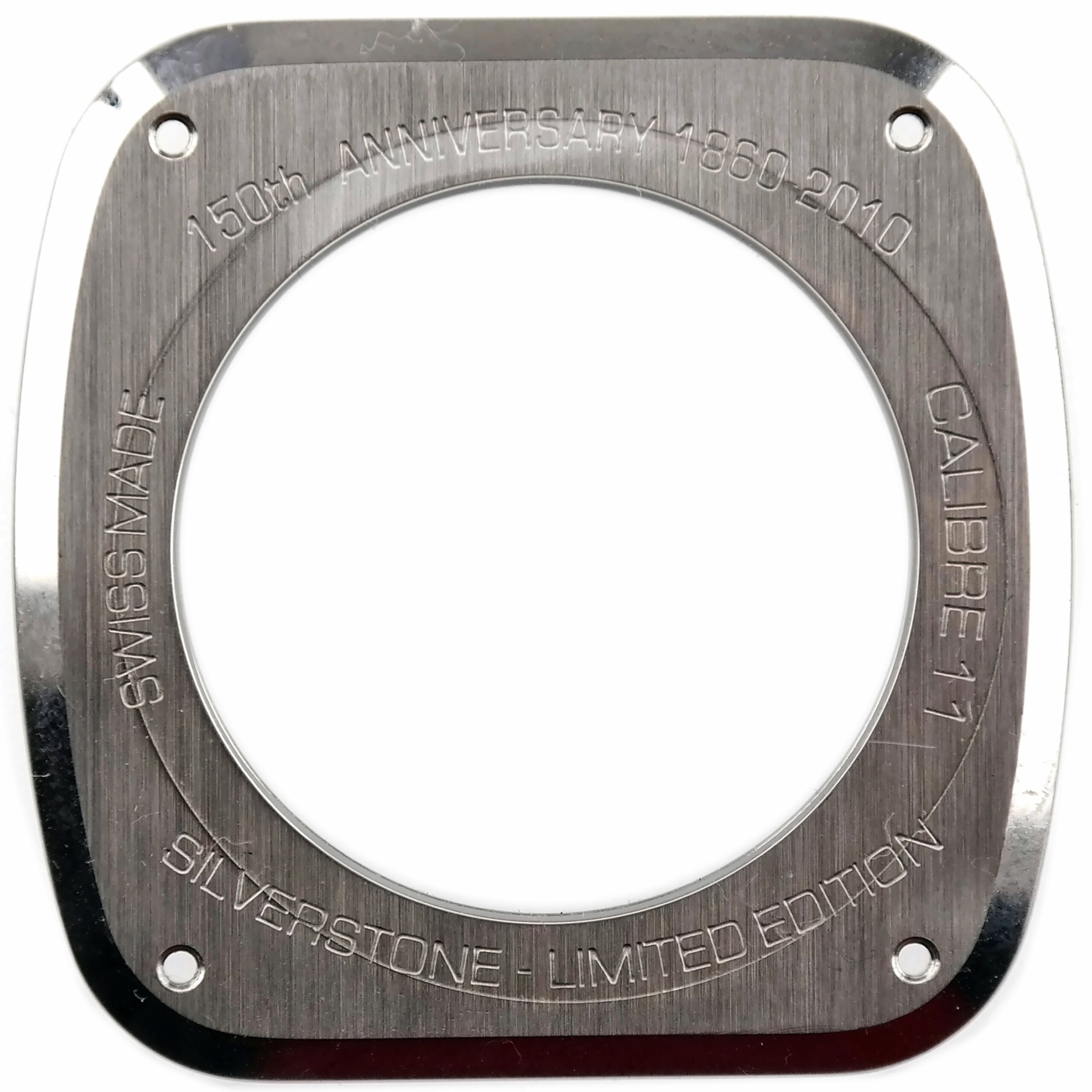 TAG Heuer Silverstone Calibre 11 Limited Edition Watch Case-back