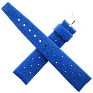 vintage bestfit tropic star watch strap 23219 19 mm blue swiss made