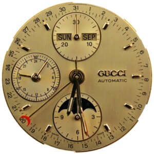 gucci valjoux 7751 automatic chronograph triple date watch movement kit