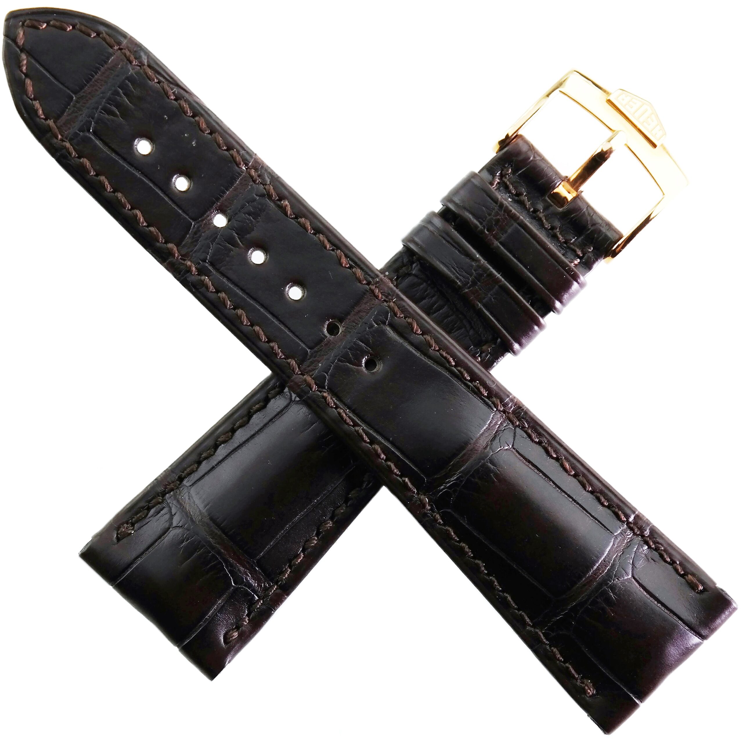 Authentic HEUER by TAG Heuer - Luxury Watch Strap - Hand Made - 22 mm