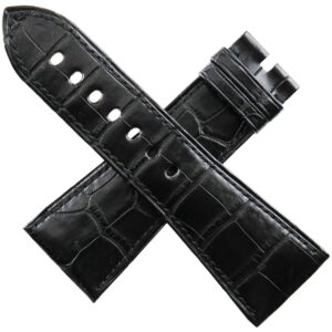 for cartier tank divan luxury watch strap 29 22/110 80 black