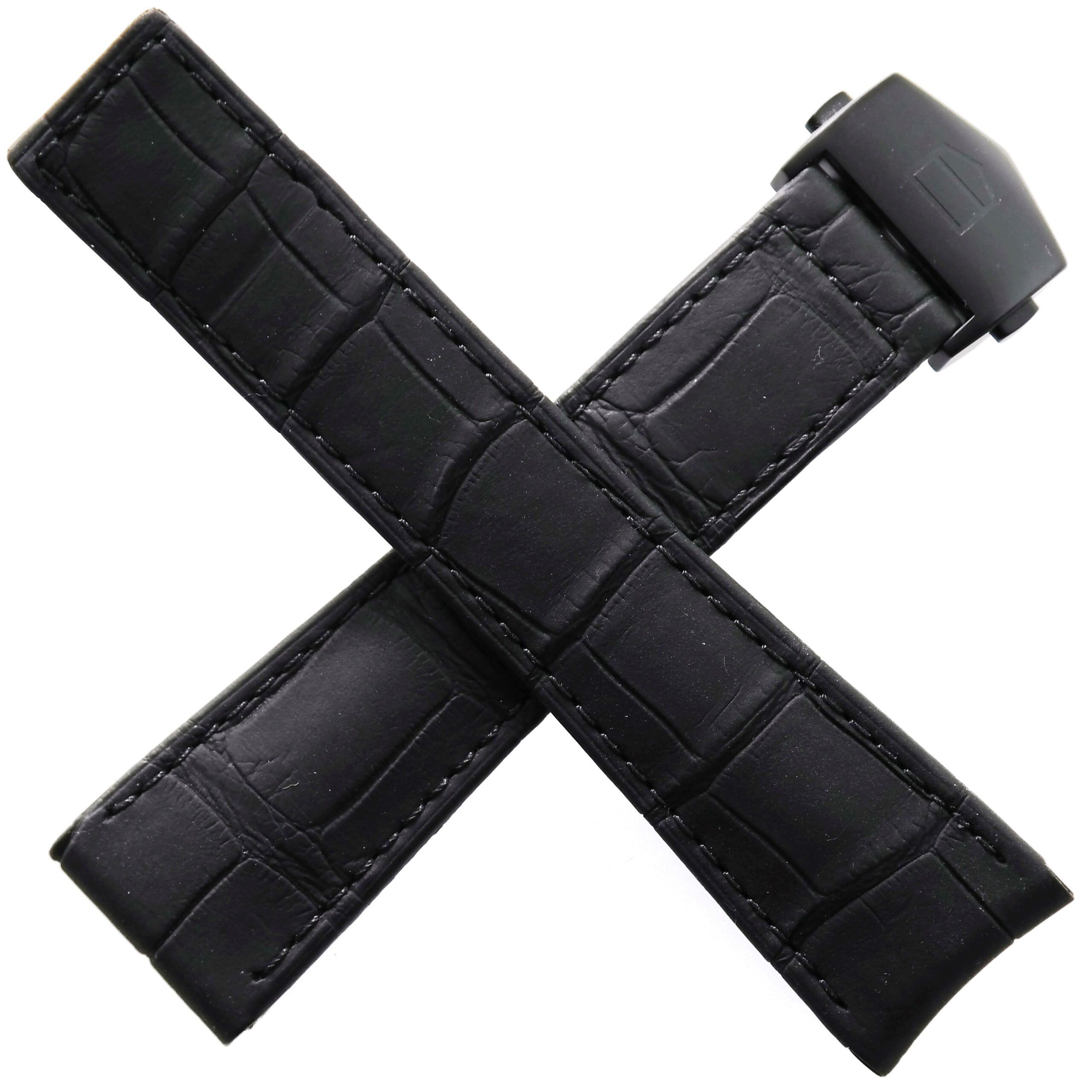 Authentic TAG Heuer Watch Strap - 22 mm - with Titanium Deployant Clasp FC5055