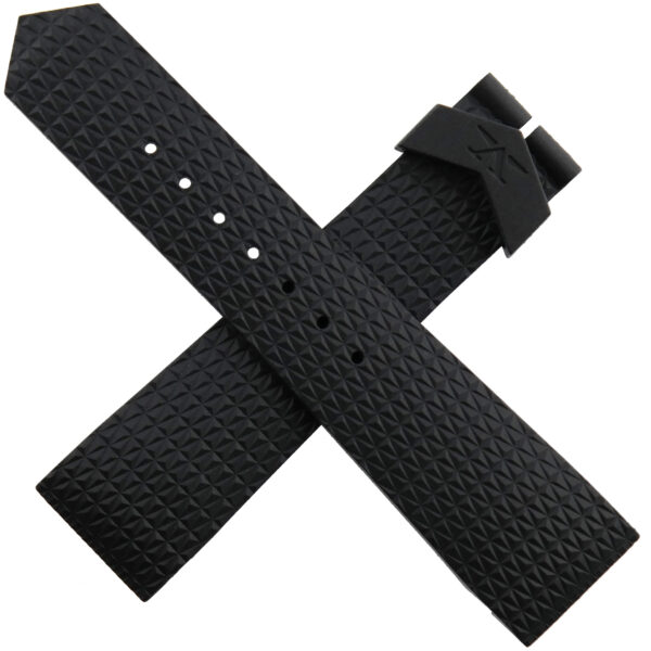 authentic villemont luxury watch strap 21 18/100 70 rubber