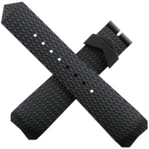 authentic villemont solar luxury watch strap 21 18/100 70 rubber