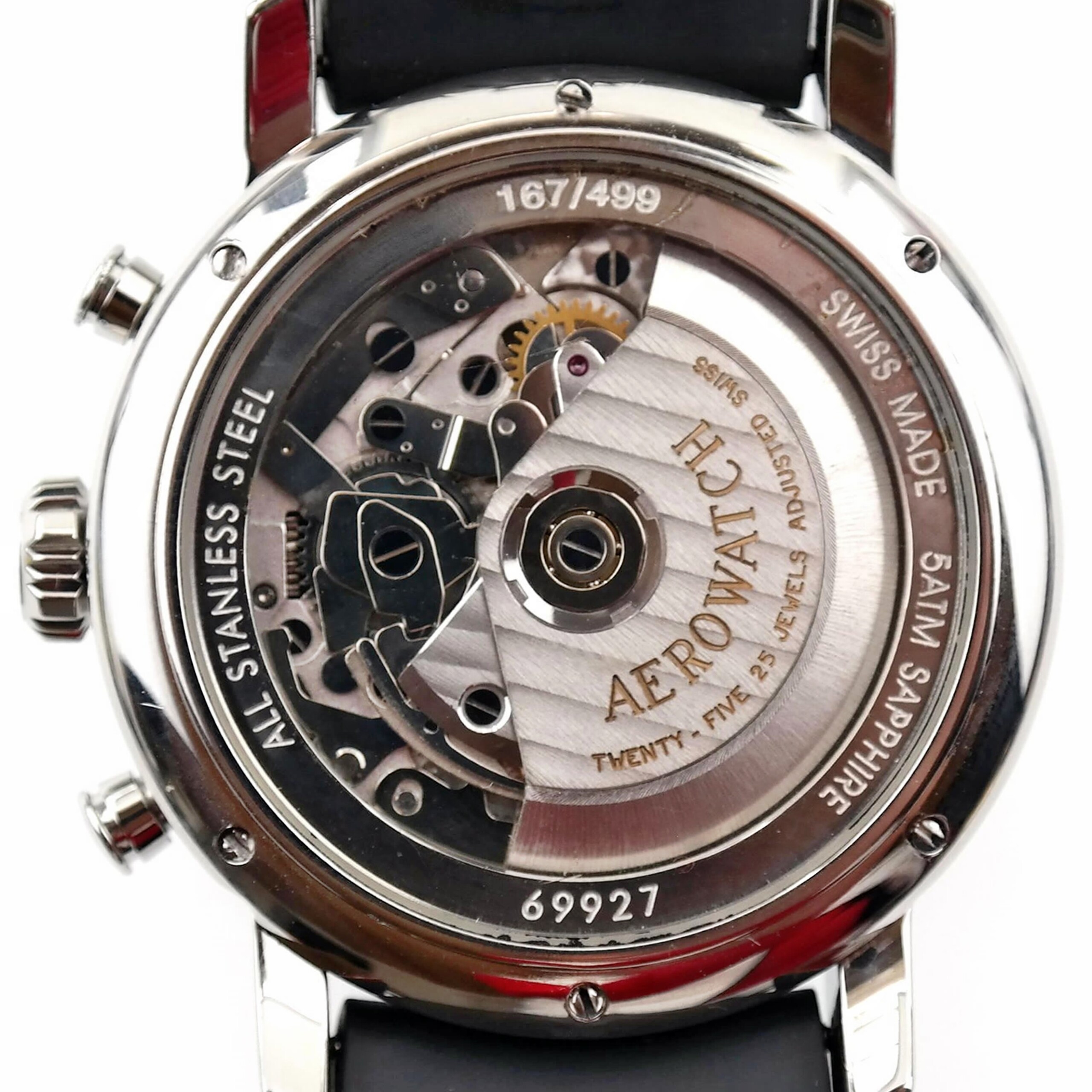 AEROWATCH - Renaissance - Cal. 7750 CCL3H Chronograph Moon-Phases Swiss Watch