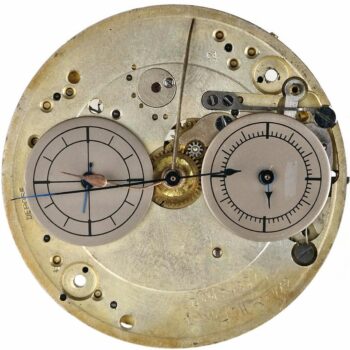 Ancient Column Wheel Chronograph Pocket Watch Movement