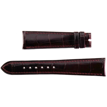 Authentic AUDEMARS PIGUET Watch Strap - Lacquered Leather - 20-16/110-70