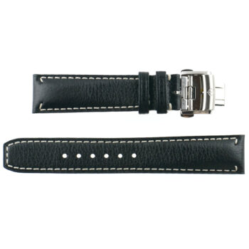 Authentic BAUME & MERCIER Watch Strap With Deployant Clasp - 20-18/120-70