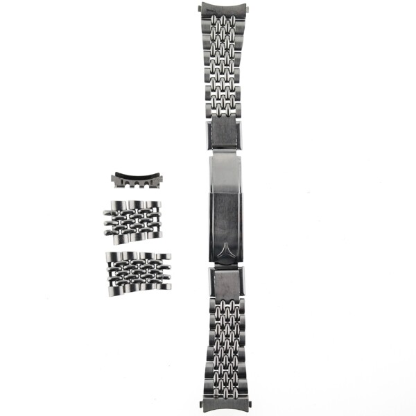 Authentic DOXA Beads Of Rice Stainless Steel Watch Bracelet - 20 mm