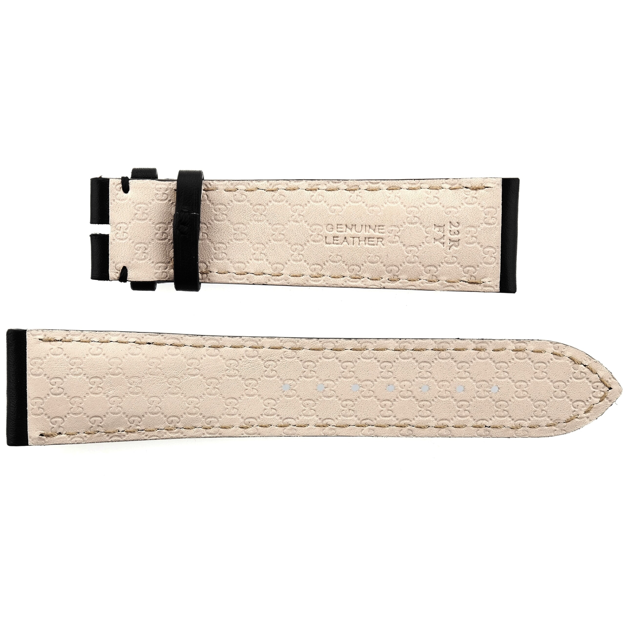 Authentic GUCCI Watch Strap - Leather - Ref. 23R FY - 23/18 80/120