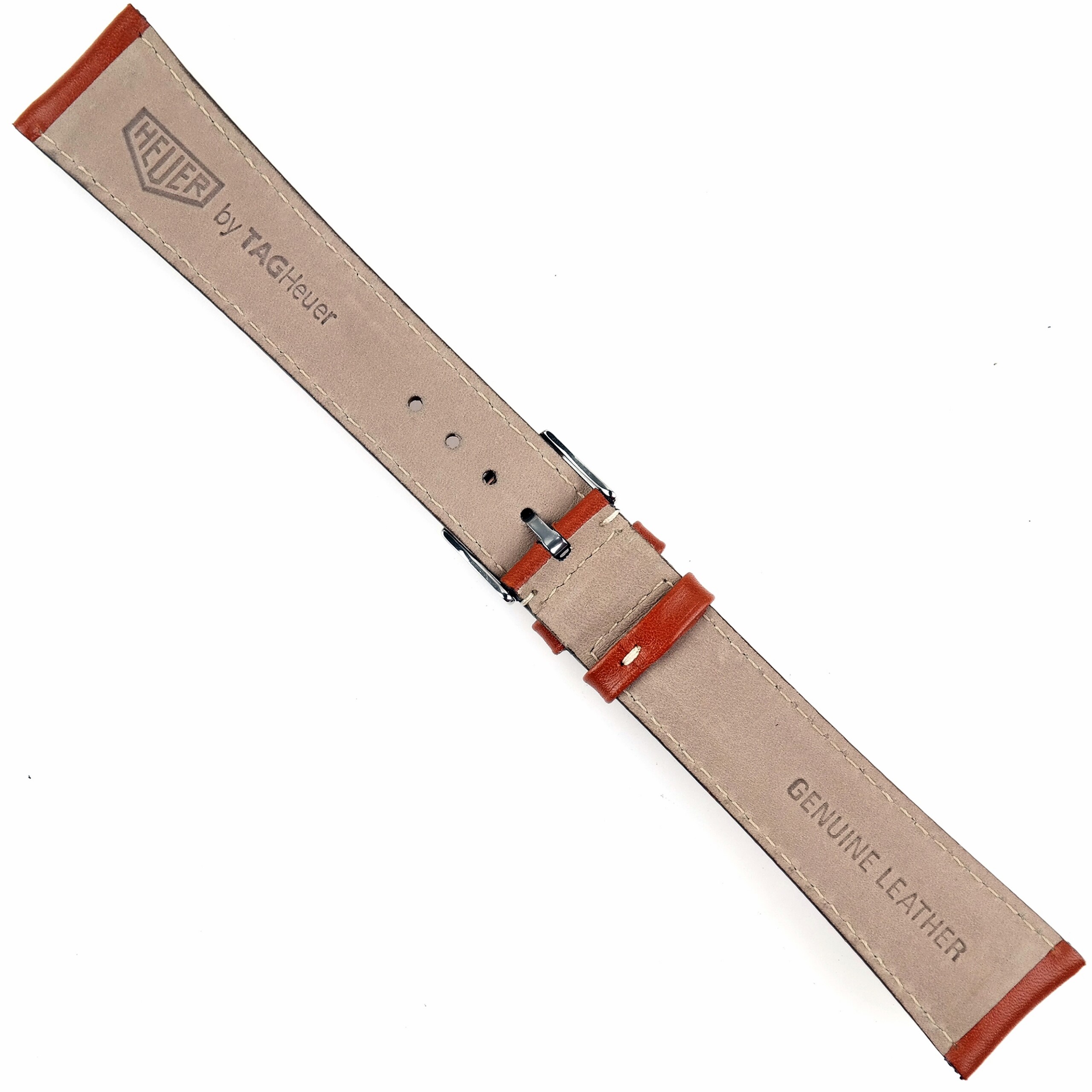 Authentic HEUER Monaco - XL Watch Strap with Original Buckle