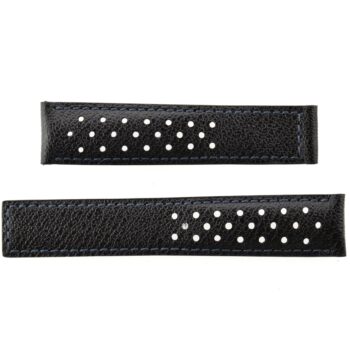 Authentic HEUER Re-Edition Perforated Watch Strap - 19 mm