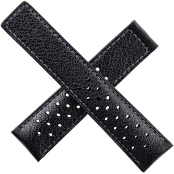 Authentic HEUER Re-Edition Perforated Watch Strap - 20 mm
