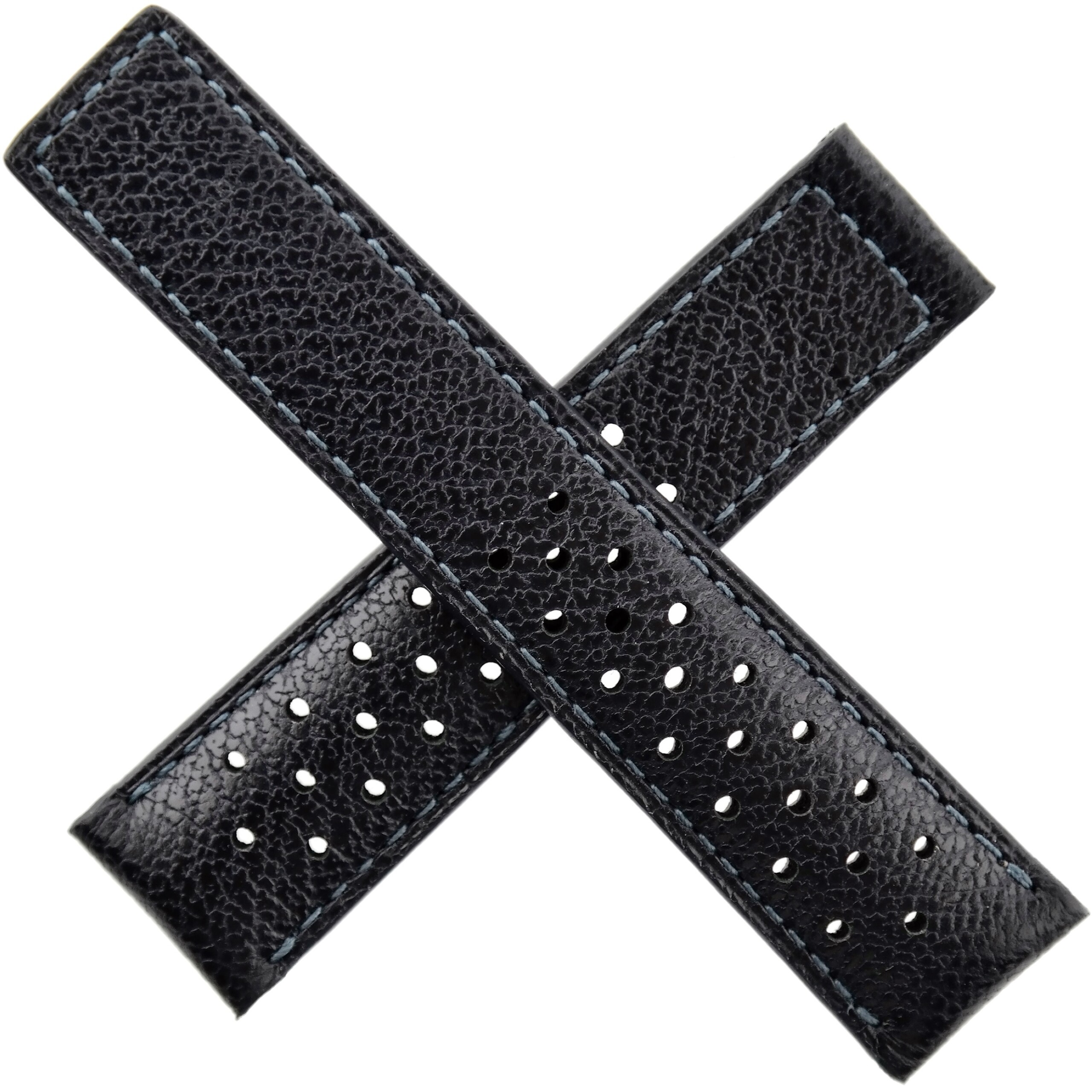 Authentic HEUER Re-Edition Perforated Watch Strap - 20 mm