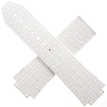 Authentic HUBLOT Big Bang (301) - Rubber Watch Strap - 26-22/110-80 - White