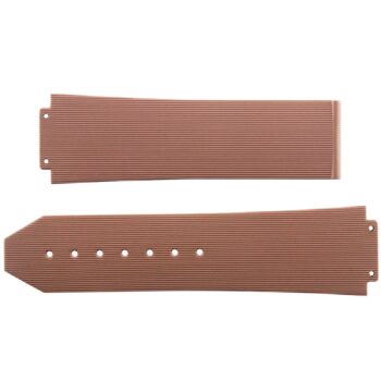 Authentic HUBLOT Big Bang - Rubber Watch Strap - 25-22/100-80 - Brown