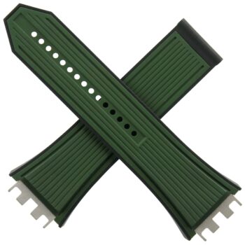 Authentic HUBLOT Big Bang Unico Dark Green/Black Rubber Strap