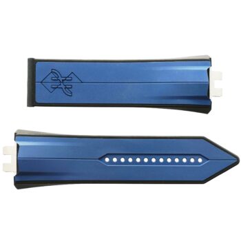 Authentic HUBLOT Sang Bleu Blue Ceramic - Watch Strap - 26-22/100-80 - Rubber