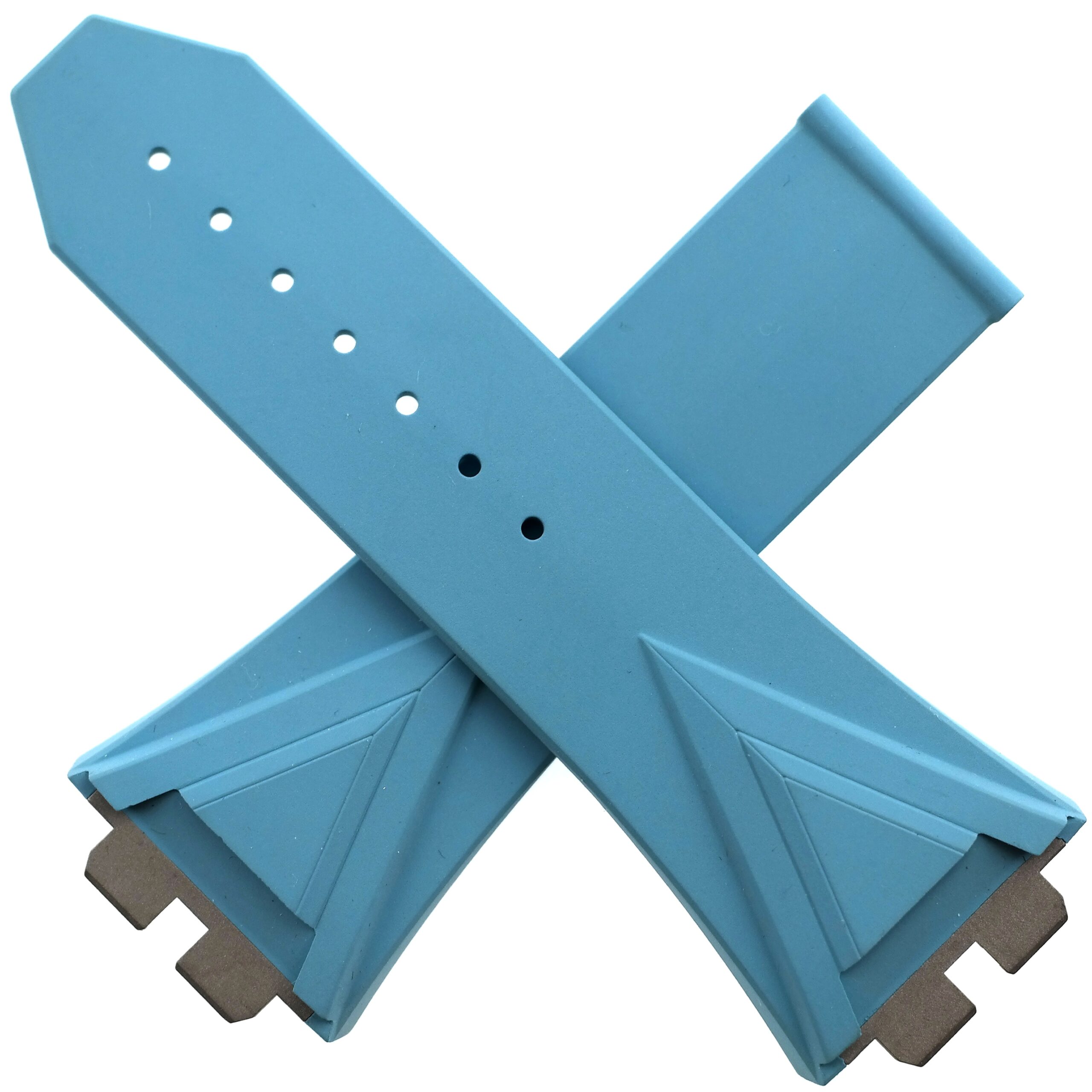 Authentic HUBLOT Sang Bleu II (418) - Luxury Watch Strap - 29-22/100-80 - Rubber