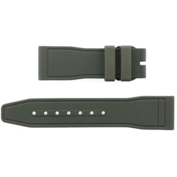 Authentic IWC Rubber Strap - Pilot's Watch EasX-CHANGE - 21-18/100-60 - Khaki green