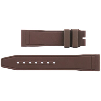 Authentic IWC Rubber Strap - Pilot's Watch EasX-CHANGE - 21-18/110-70 - Brown