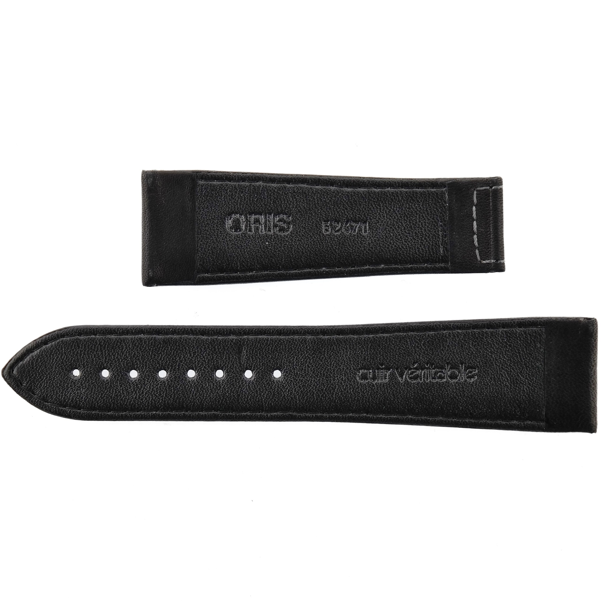 Authentic ORIS - Watch Strap ref. 07 5 24 71 - 24 mm - Leather