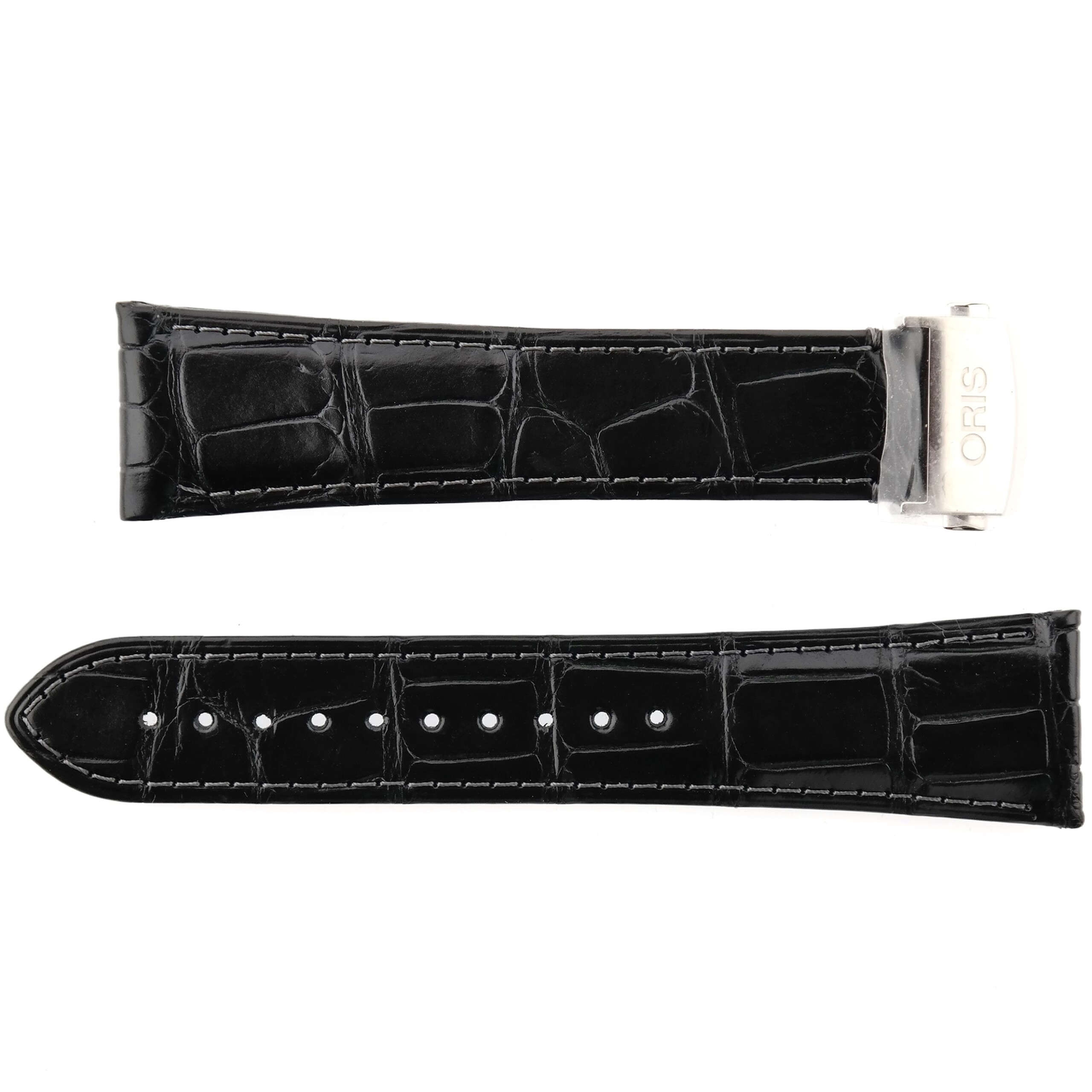 Authentic ORIS - Watch Strap ref. 1 23 72 with  Deployant Clasp ref. 32 18 40