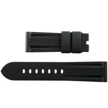 Authentic PANERAI OFFICINE Watch Strap - Rubber -  24-22/120-70