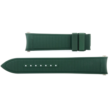 Authentic PIAGET – 21-19/120-75 – Luxury Watch Rubber Strap – Green