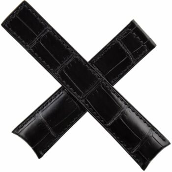 Authentic TAG Heuer Luxury Watch Strap - 20 mm - Curved Ends - Cousu Main