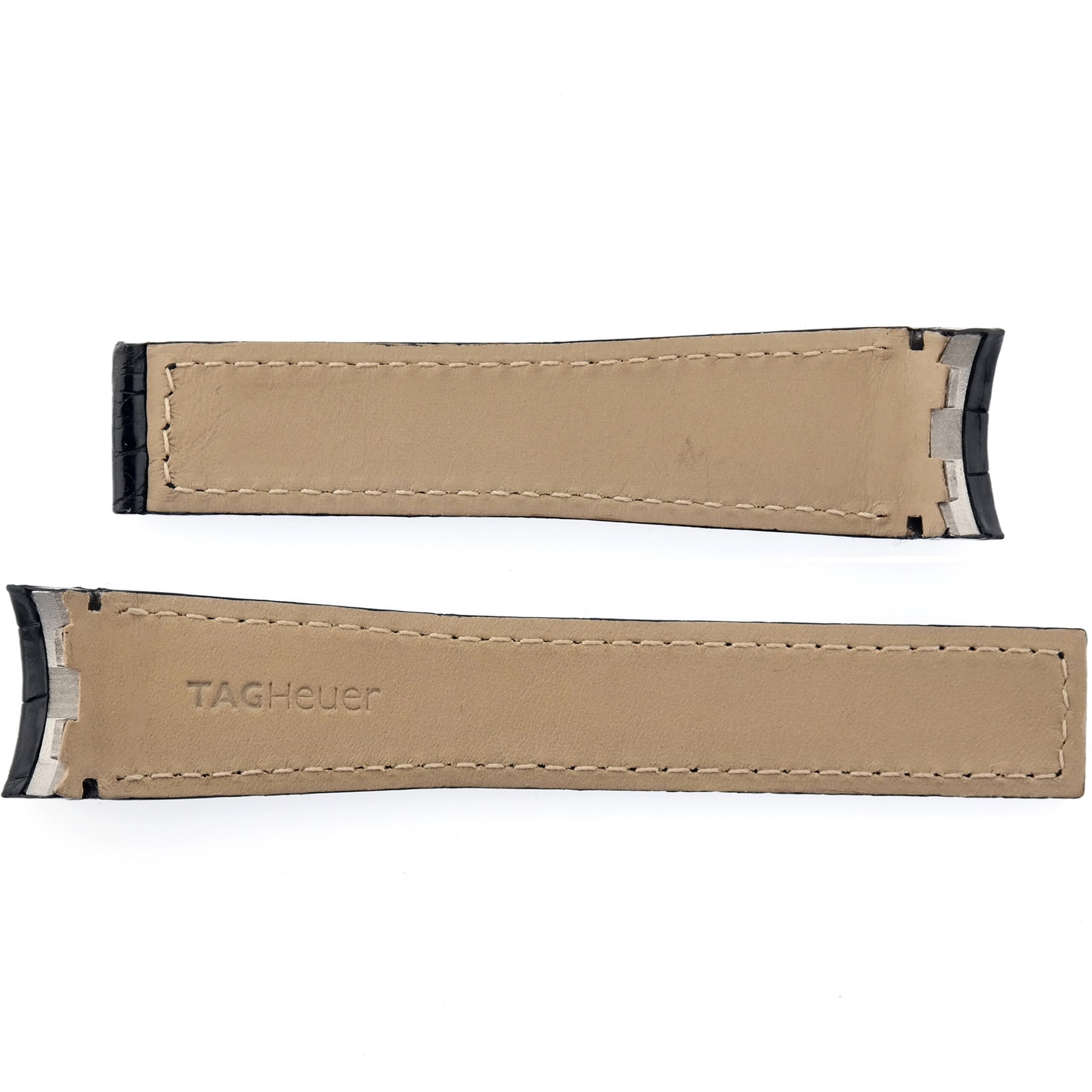 Authentic TAG Heuer SLR CAG2110 Leather Watch Strap - FC6209