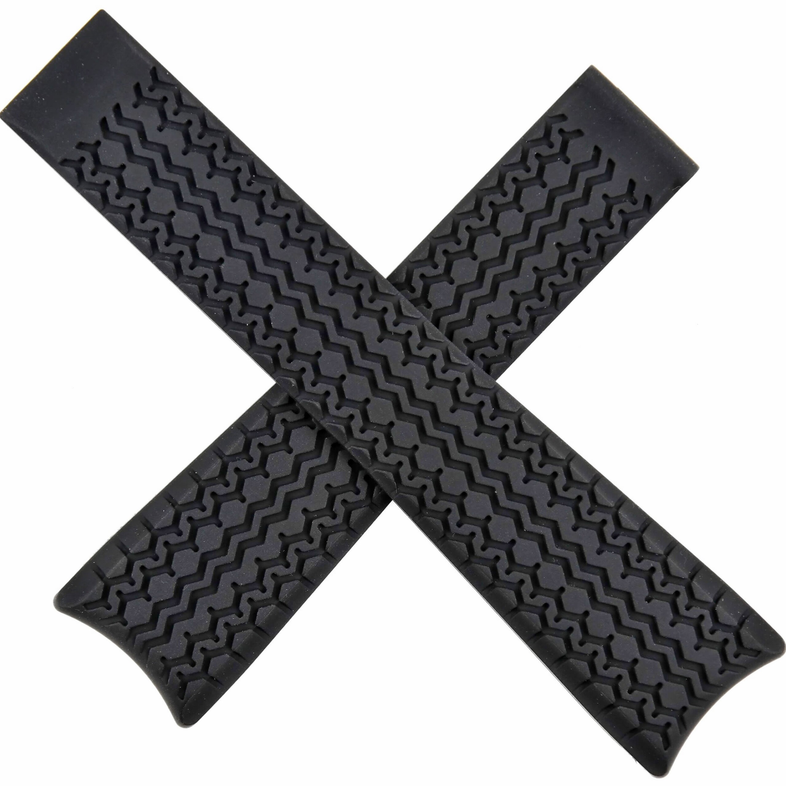 Authentic TAG Heuer Watch Strap - Rubber - 22 mm - FT6033 - Grand Prix