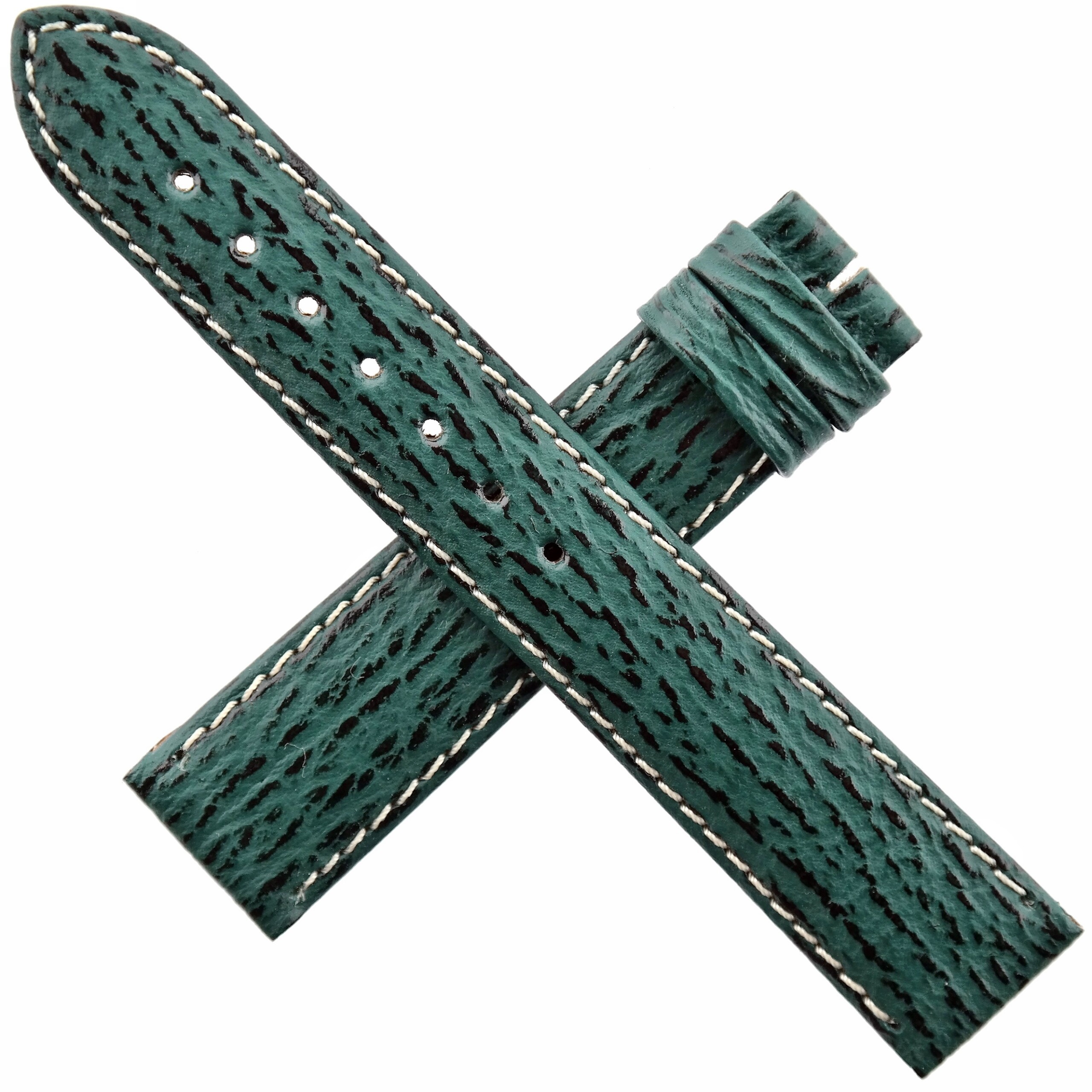 Authentic ZENITH - 18-090 - Leather Watch Strap - Swiss Made - 18 mm