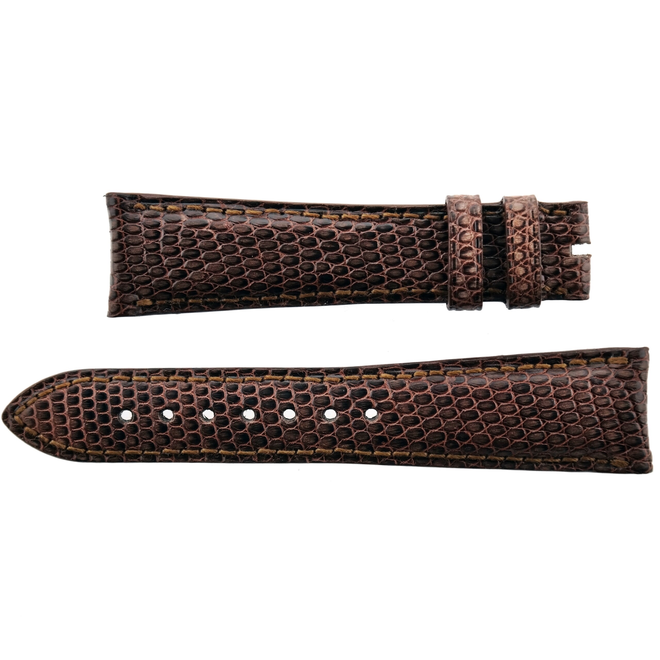 Authentic ZENITH - 18-510 - Leather Watch Strap - Hand Made - 18 mm