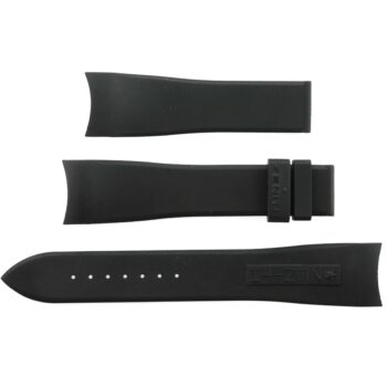Authentic ZENITH 3-piece Watch Strap - 22-18/125-85(70) - Rubber