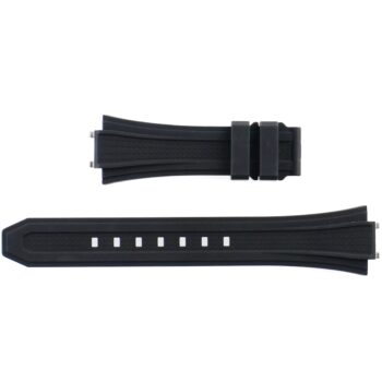Authentic ZENITH DEFY Skyline 36 - Quick-Change Rubber Watch Strap - Obsidian Black