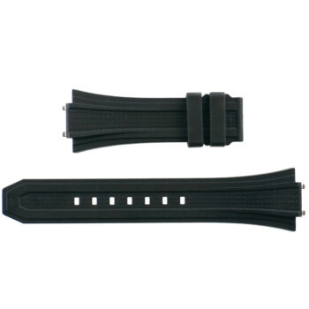 Authentic ZENITH DEFY Skyline - Quick-Change Rubber Watch Strap - Obsidian Black