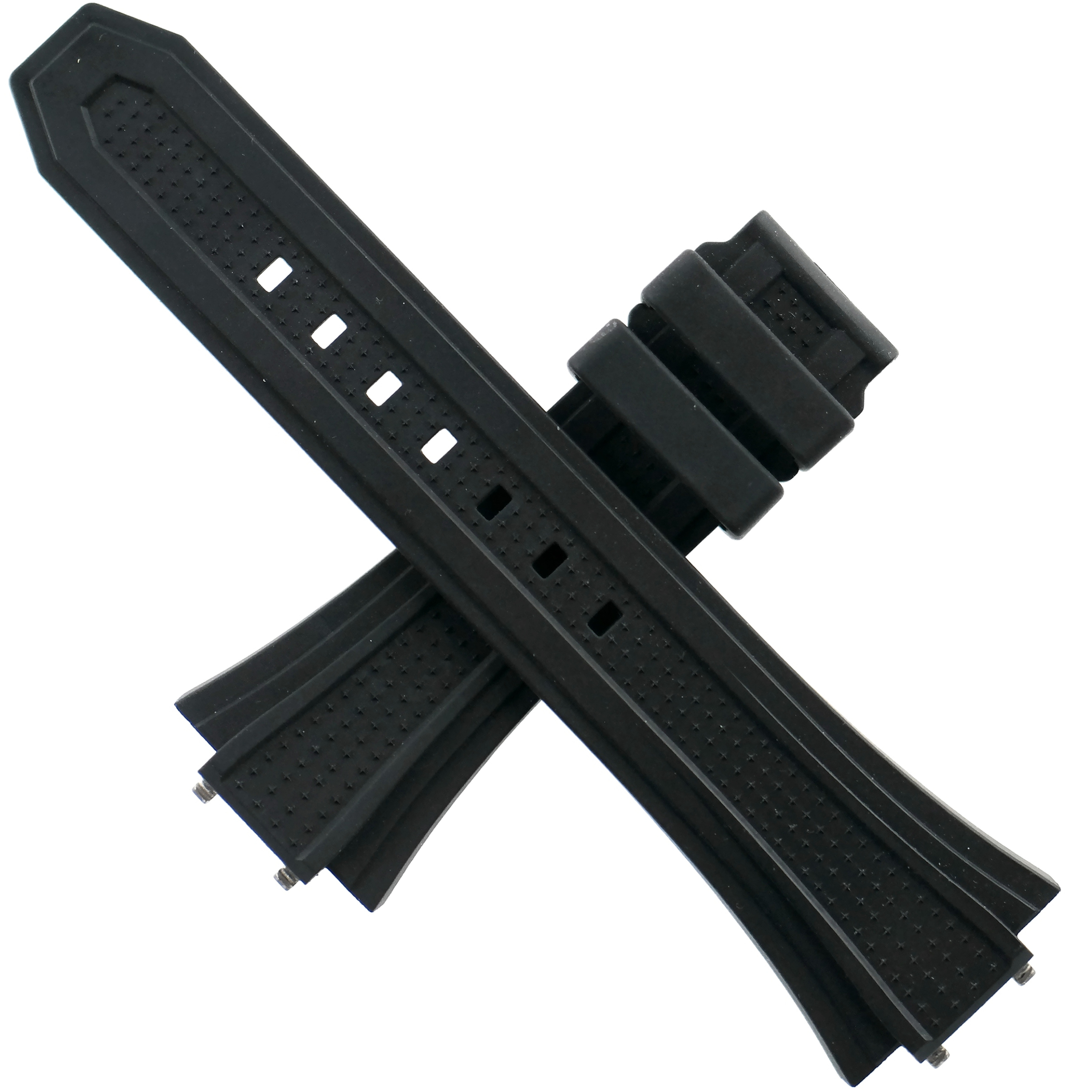 Authentic ZENITH DEFY Skyline - Quick-Change Rubber Watch Strap - Obsidian Black